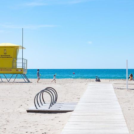 Maka Beach Apartment V Castelldefels Eksteriør bilde