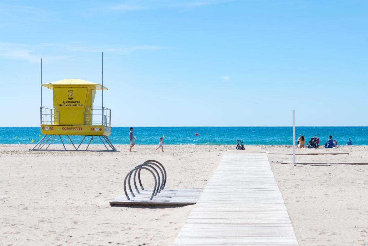 Maka Beach Apartment V Castelldefels Eksteriør bilde